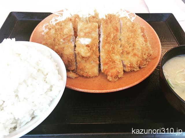 #ダブルロースカツ定食 #かつや 160円引き ご飯大盛り+100円
