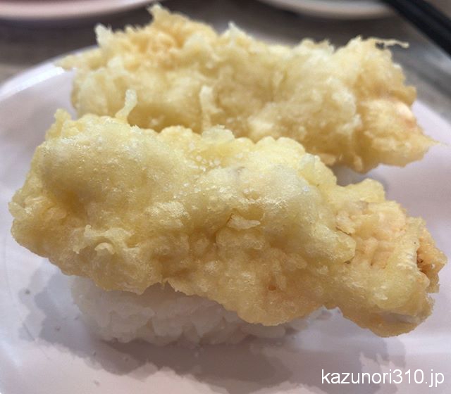 #いか軟骨天ぷらにぎり #かっぱ寿司