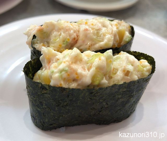 #国産春のキャベツのやみつきサラダ (エビ入り!) #かっぱ寿司
