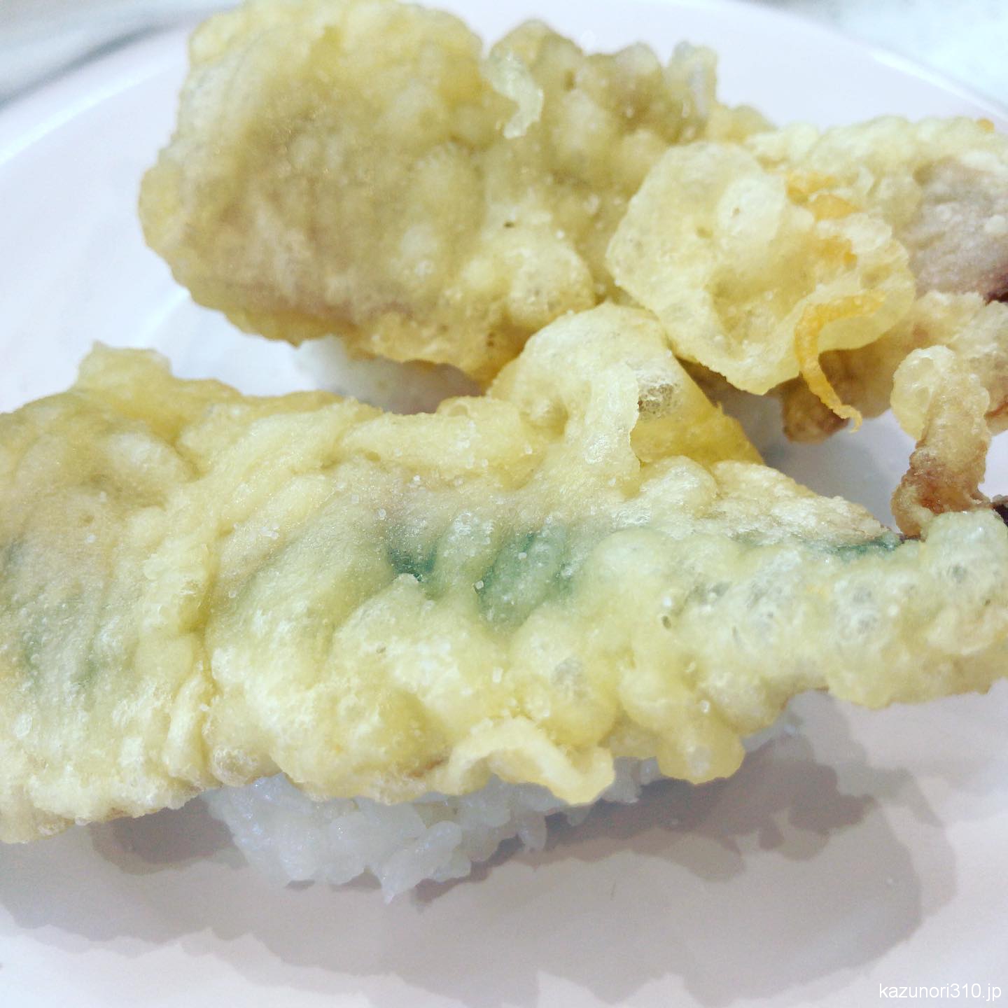 #赤魚天ぷらにぎり #かっぱ寿司