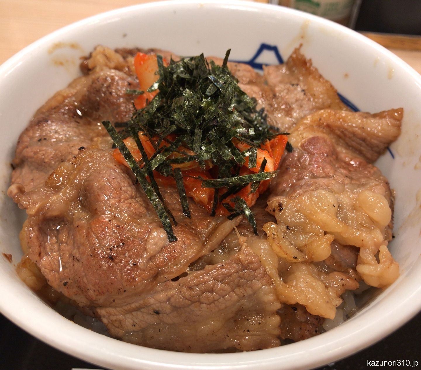 #キムカル丼 #松屋 #カルビ増量キャンペーン
