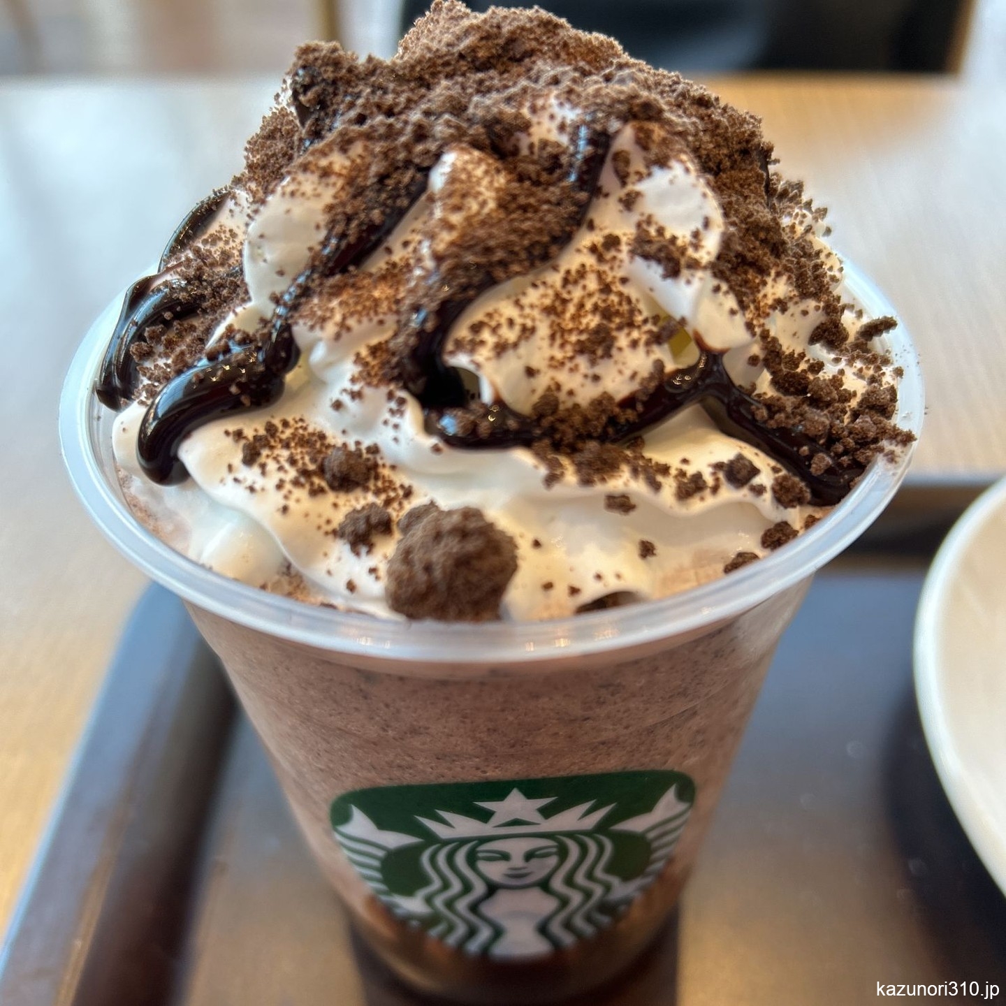 #フォンダンショコラ #フラペチーノ #スターバックス トッピング追加